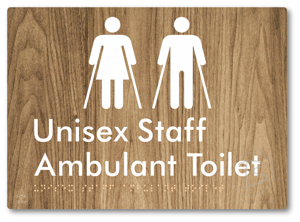 Unisex Staff Ambulant Toilet