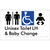 Unisex Accessible Toilet LH and Baby Change w/ Air Lock