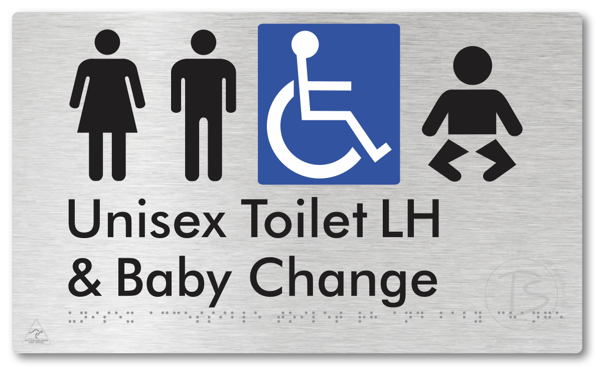 Unisex Accessible Toilet LH & Baby Change