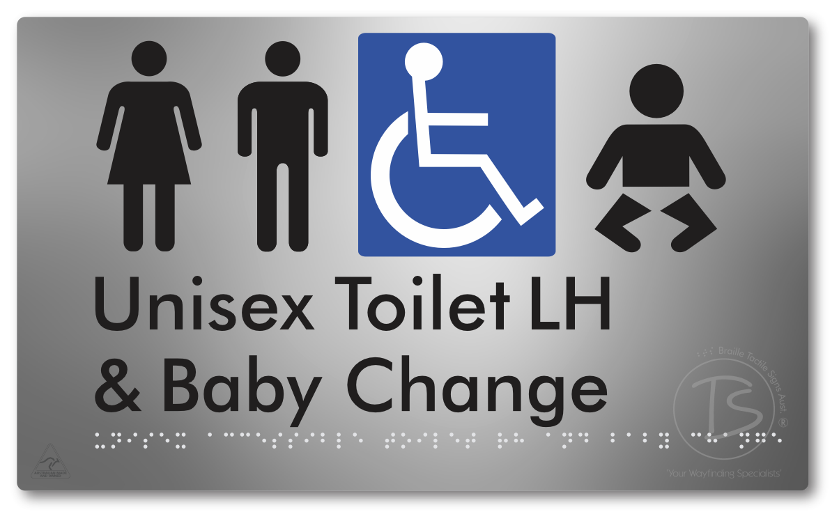Unisex Accessible Toilet LH & Baby Change