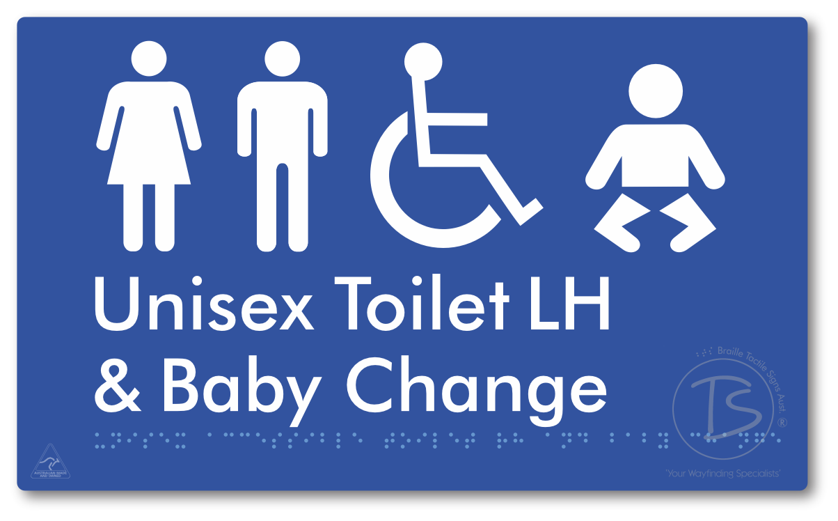 Unisex Accessible Toilet LH & Baby Change