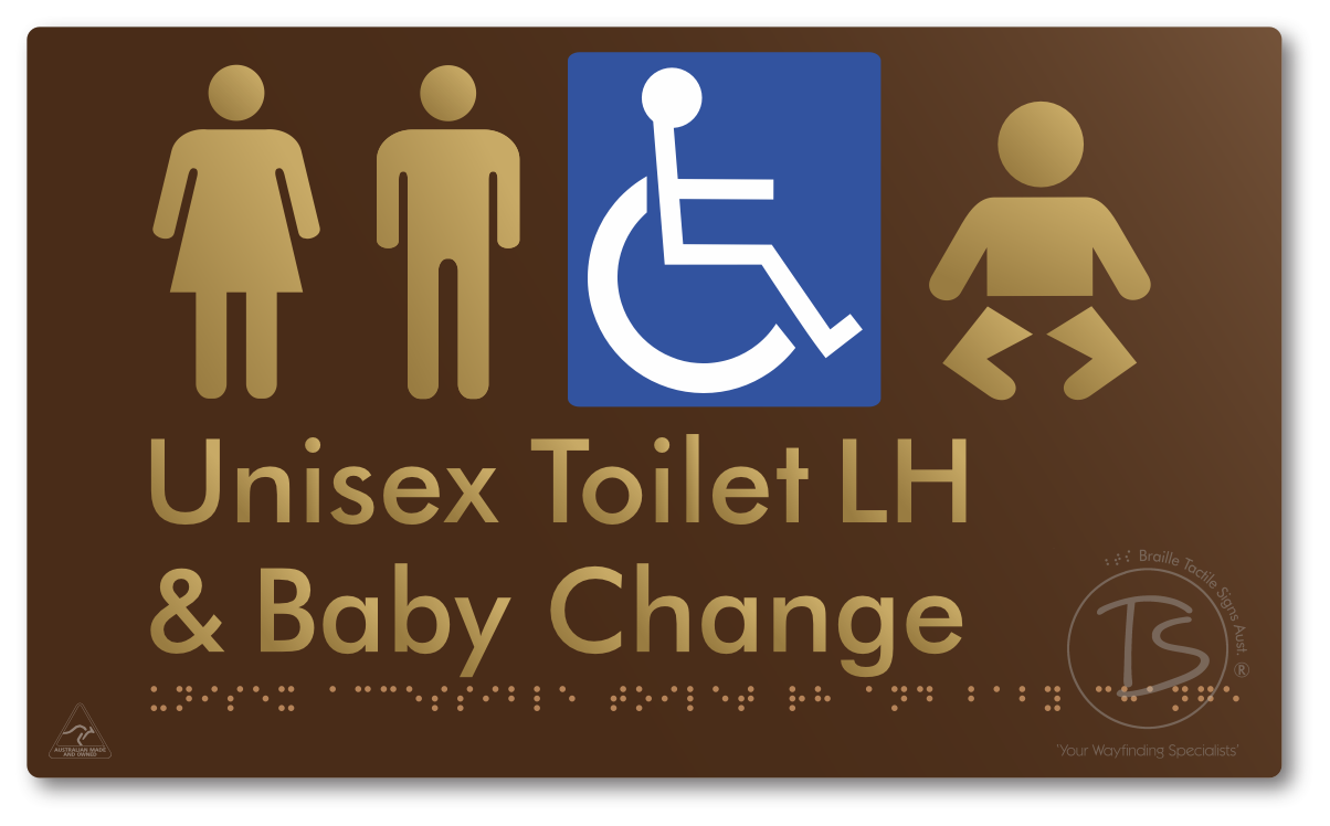 Unisex Accessible Toilet LH & Baby Change