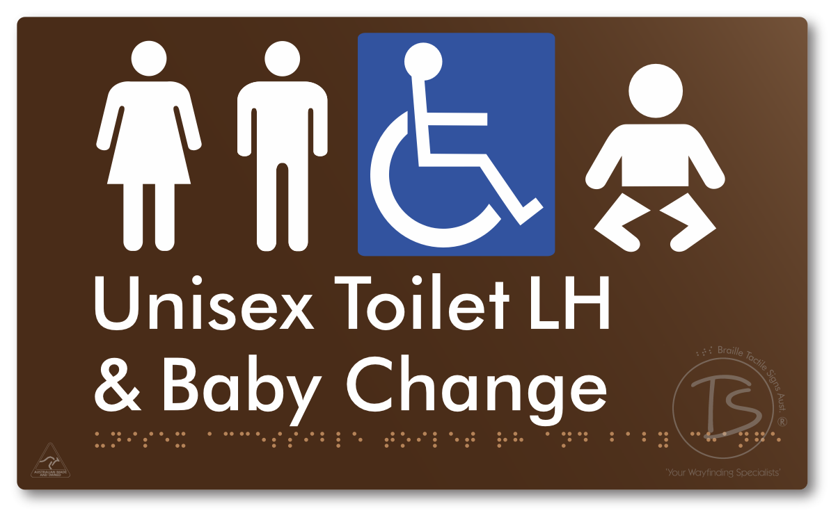 Unisex Accessible Toilet LH & Baby Change