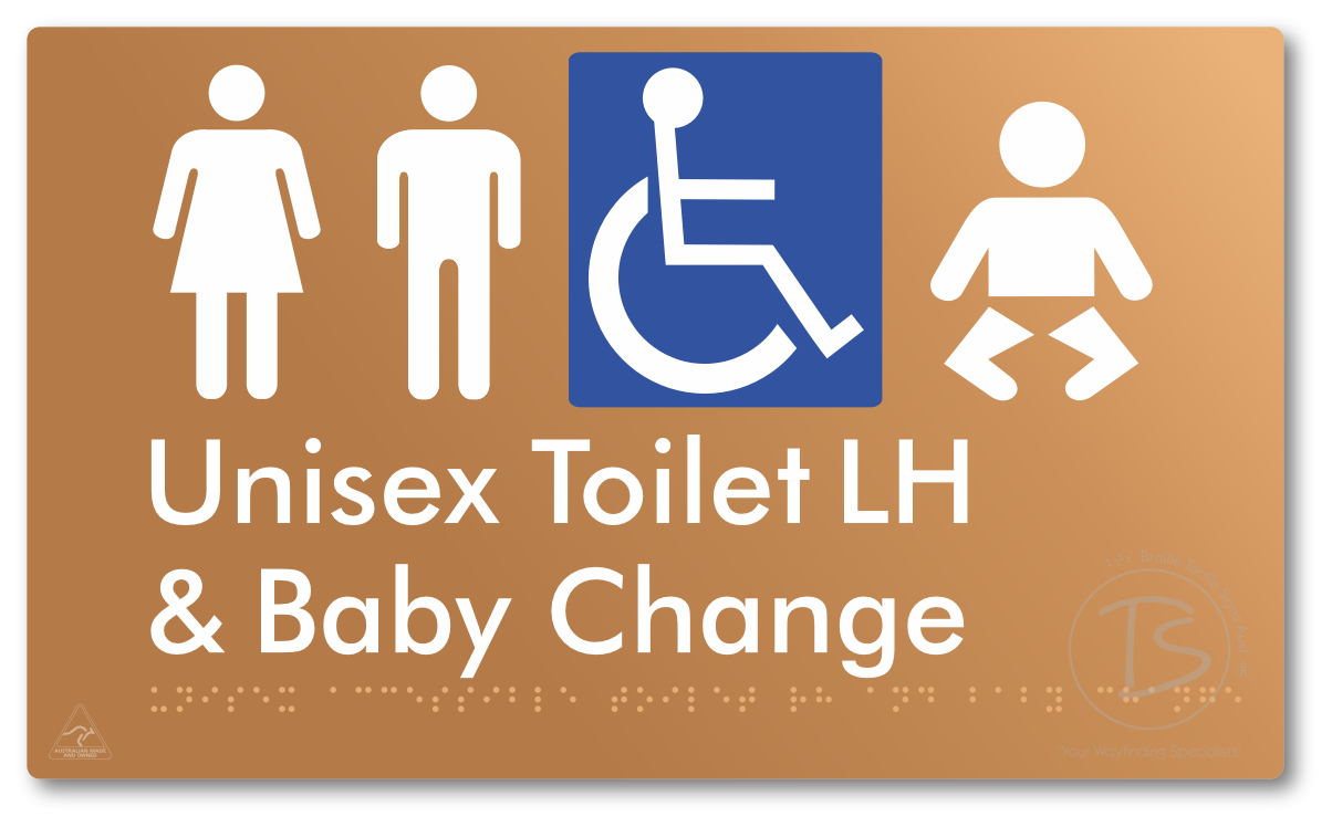 Unisex Accessible Toilet LH & Baby Change