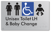 Unisex Accessible Toilet LH & Baby Change