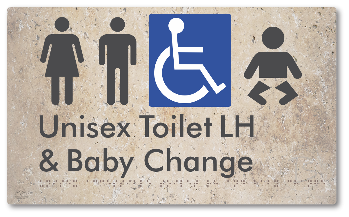 Unisex Accessible Toilet LH & Baby Change