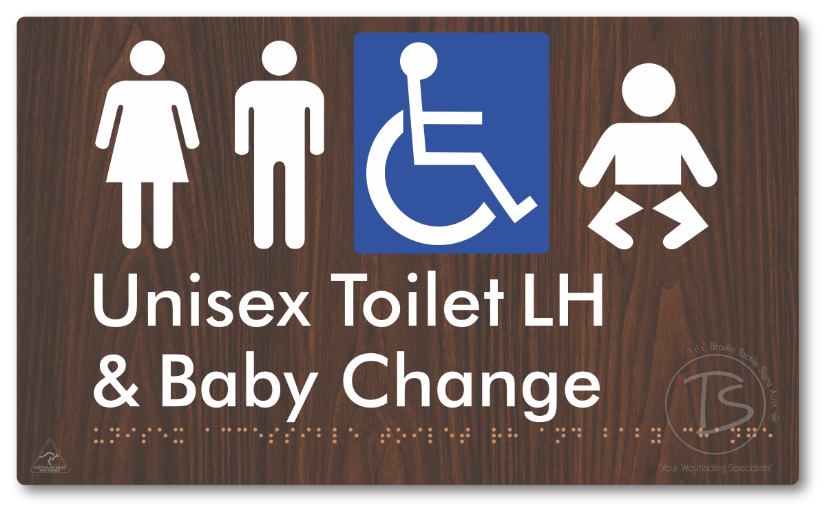 Unisex Accessible Toilet LH & Baby Change