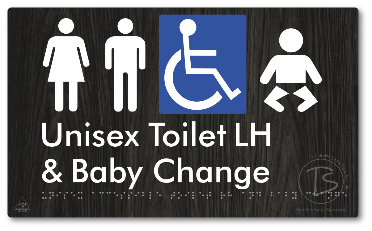 Unisex Accessible Toilet LH & Baby Change