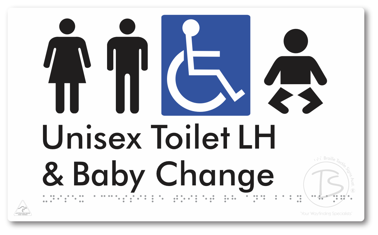 Unisex Accessible Toilet LH & Baby Change