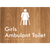 Girls Ambulant Toilet