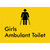 Girls Ambulant Toilet