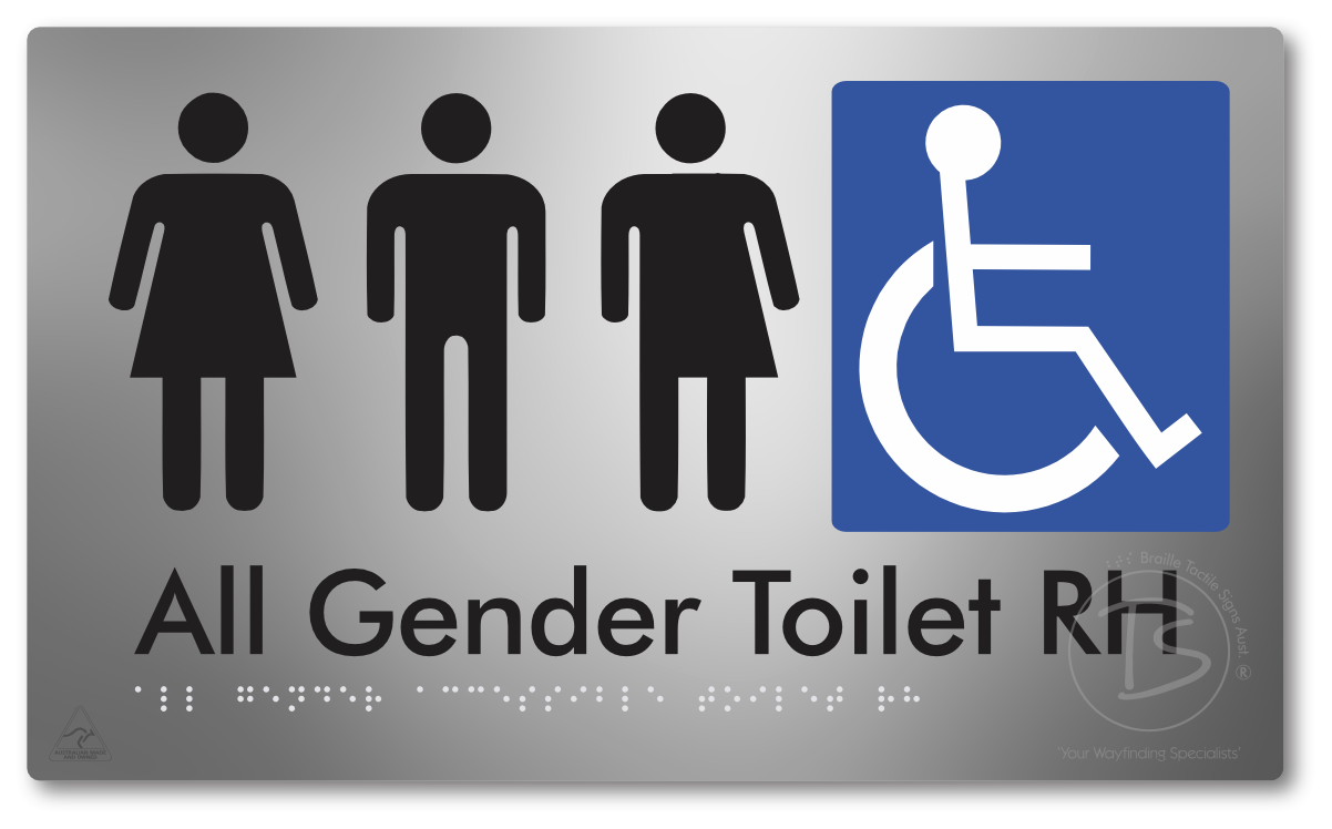 All Gender Accessible Toilet LH or RH