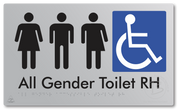 All Gender Accessible Toilet LH or RH