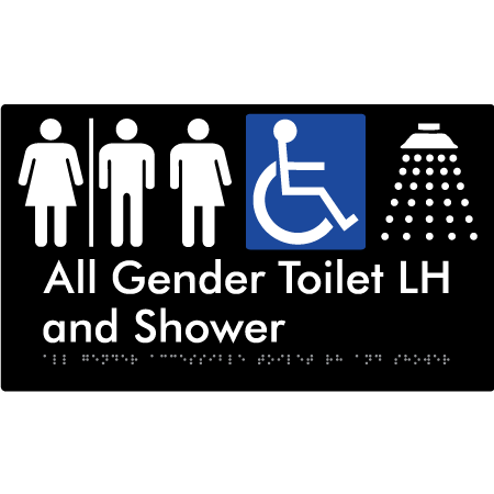 All Gender Accessible Toilet LH / RH & Shower with Air Lock