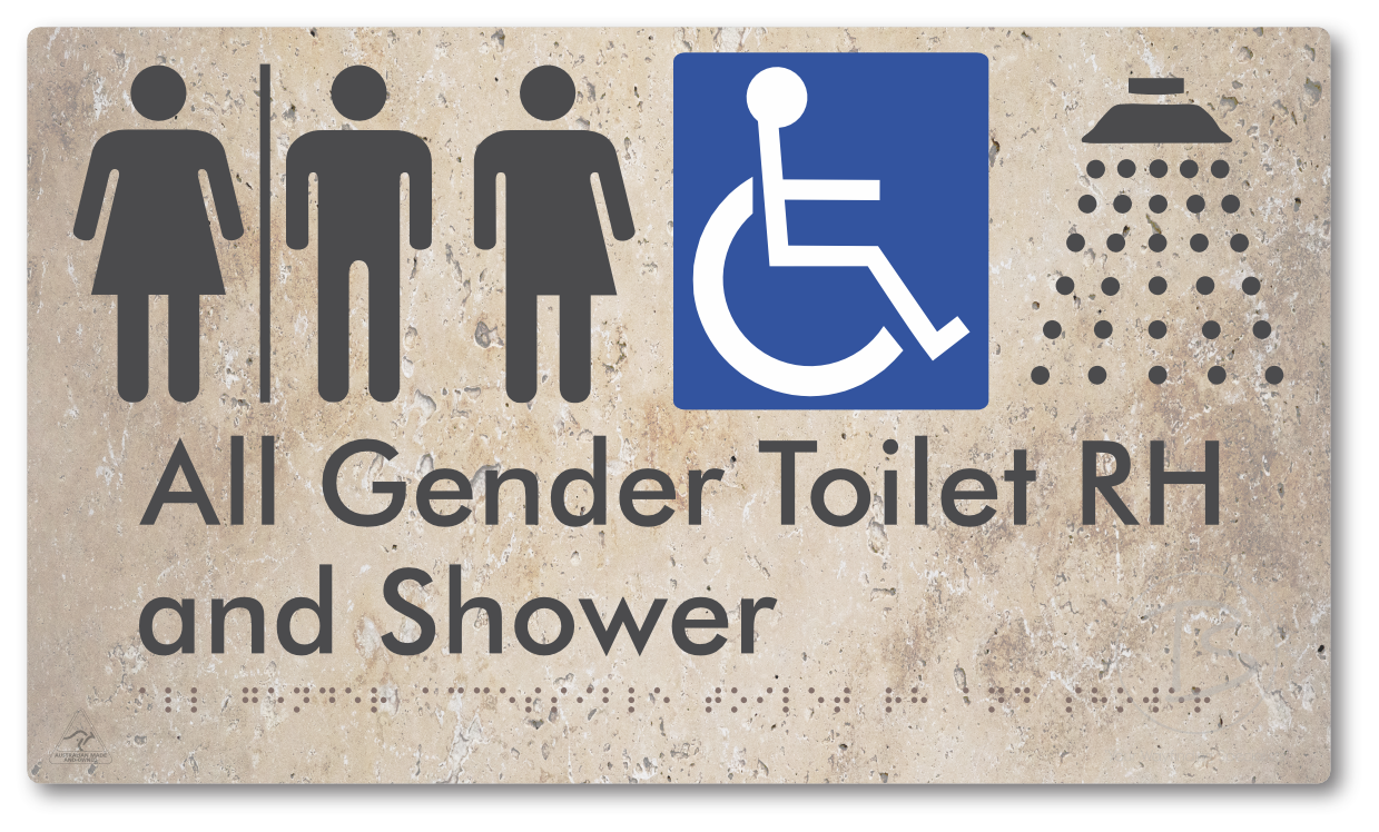 All Gender Accessible Toilet LH or RH & Shower with Airlock