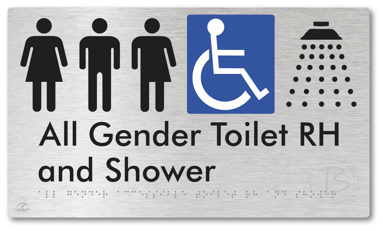All Gender Accessible Toilet LH or RH & Shower