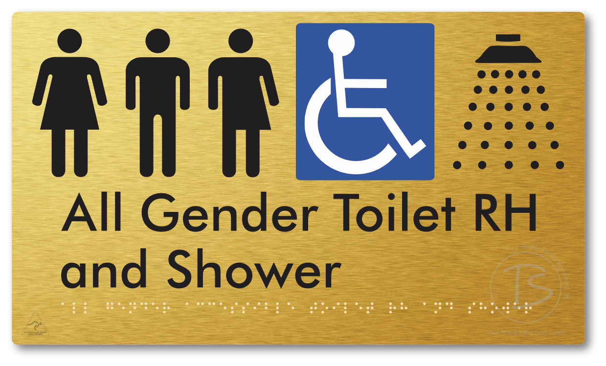 All Gender Accessible Toilet LH or RH & Shower