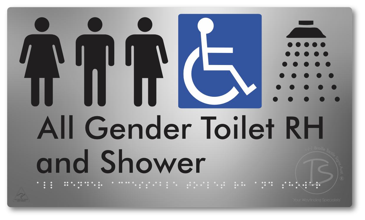 All Gender Accessible Toilet LH or RH & Shower