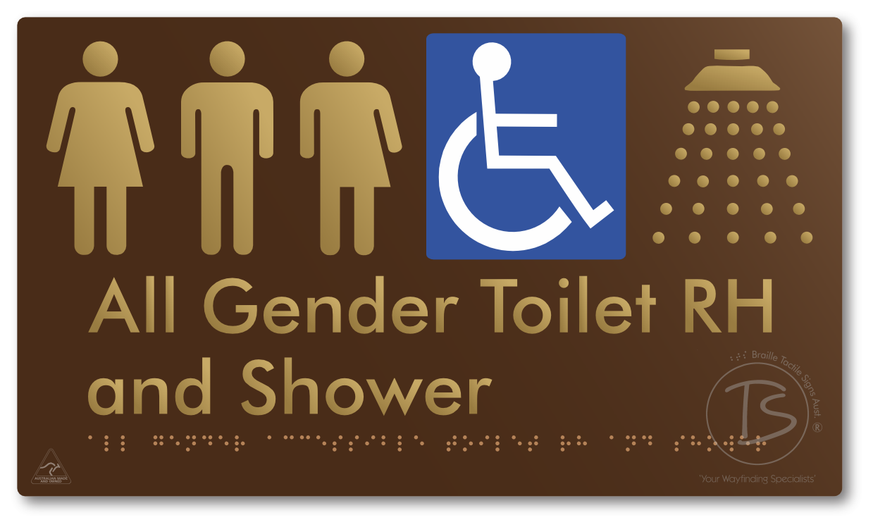 All Gender Accessible Toilet LH or RH & Shower