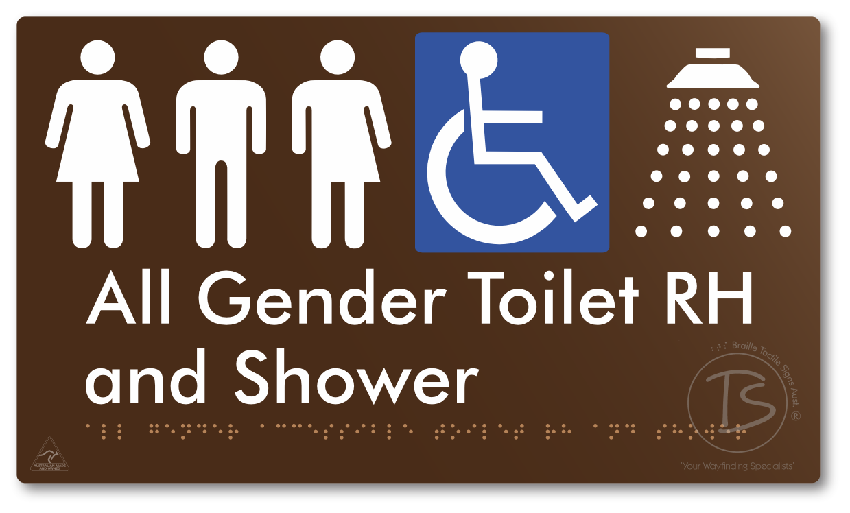 All Gender Accessible Toilet LH or RH & Shower