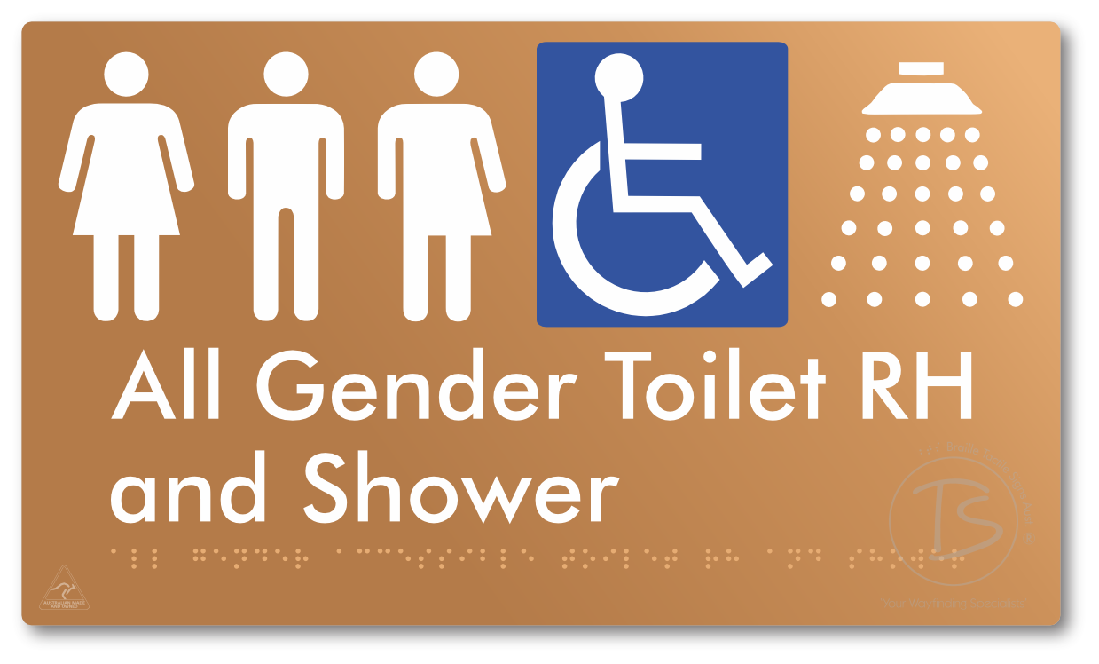 All Gender Accessible Toilet LH or RH & Shower