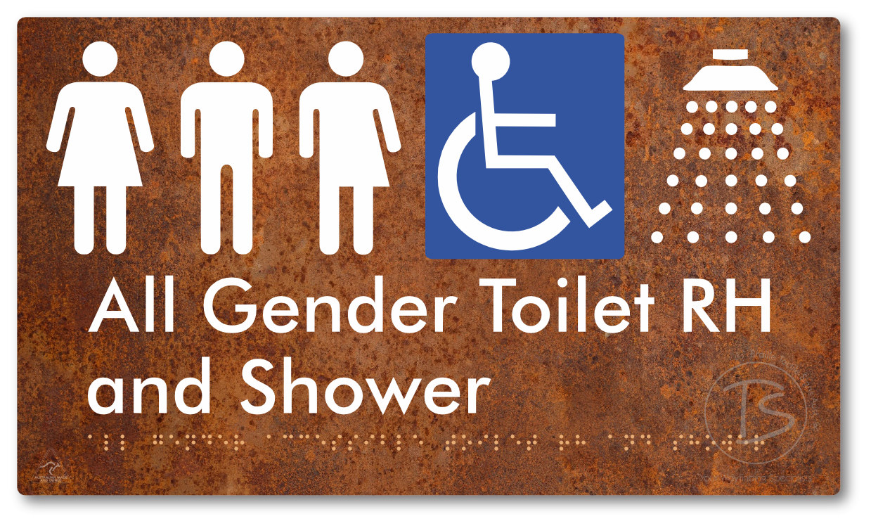 All Gender Accessible Toilet LH or RH & Shower