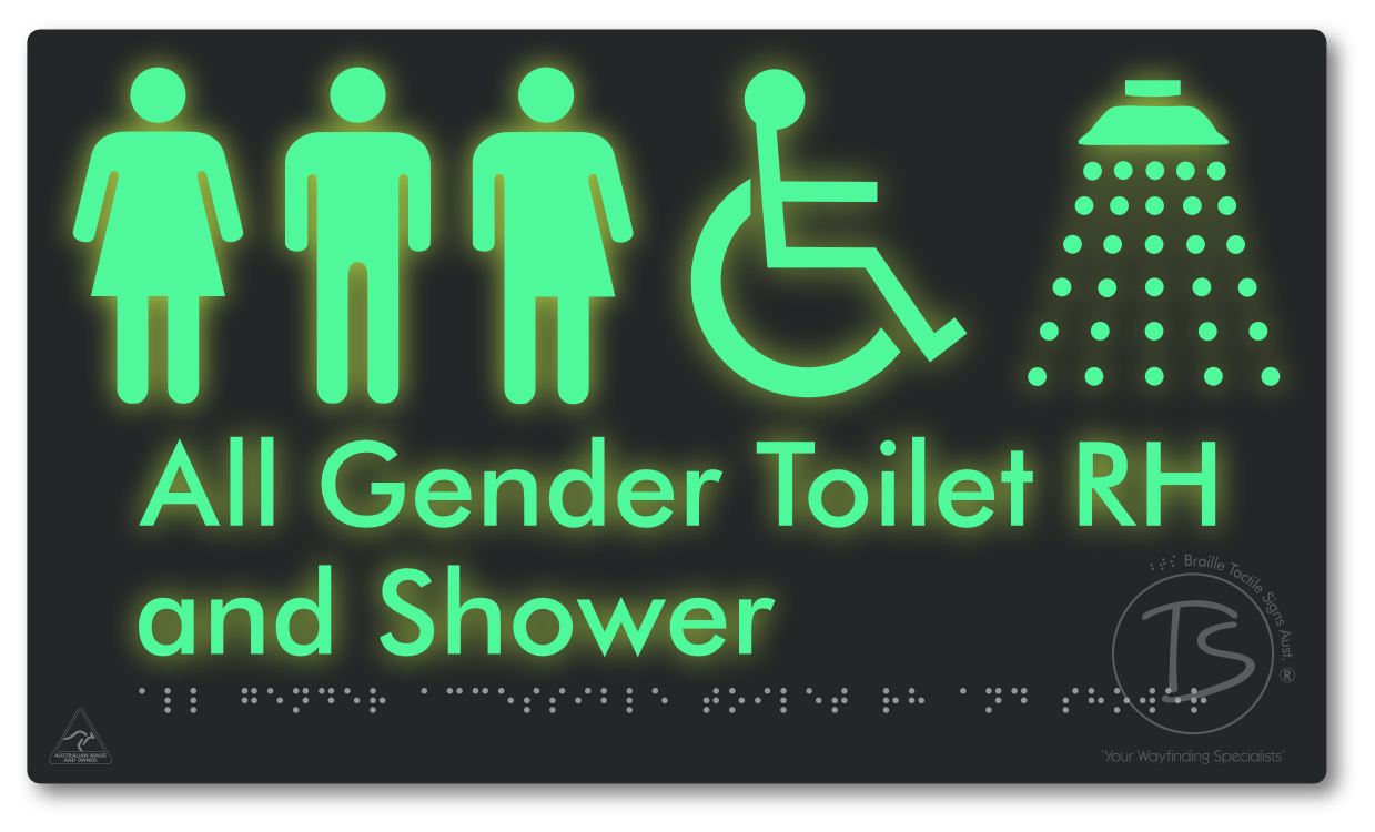 All Gender Accessible Toilet LH or RH & Shower
