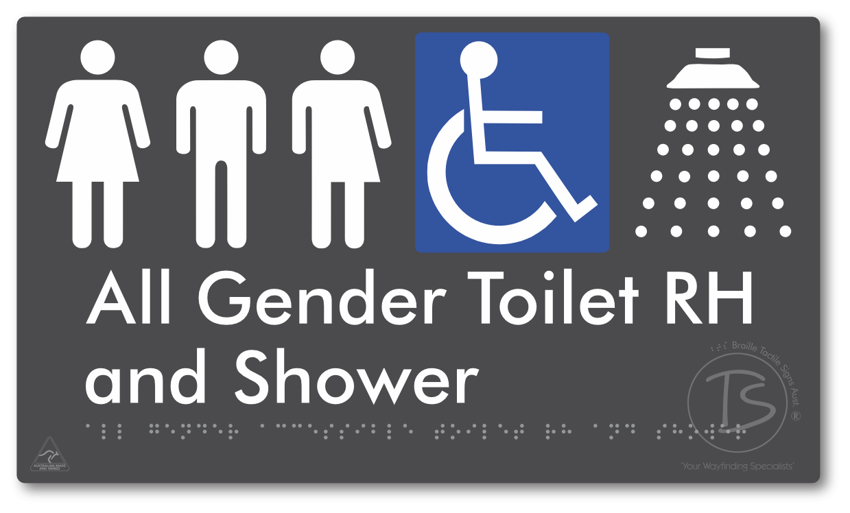 All Gender Accessible Toilet LH or RH & Shower