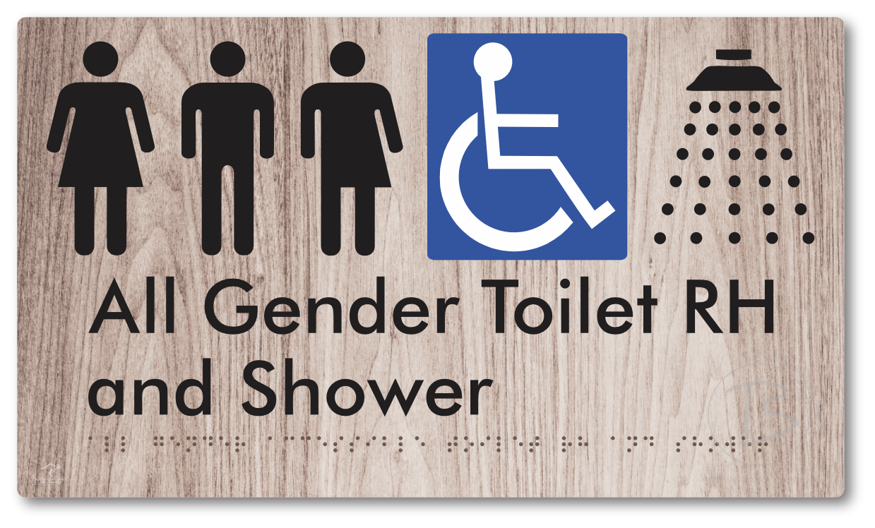 All Gender Accessible Toilet LH or RH & Shower