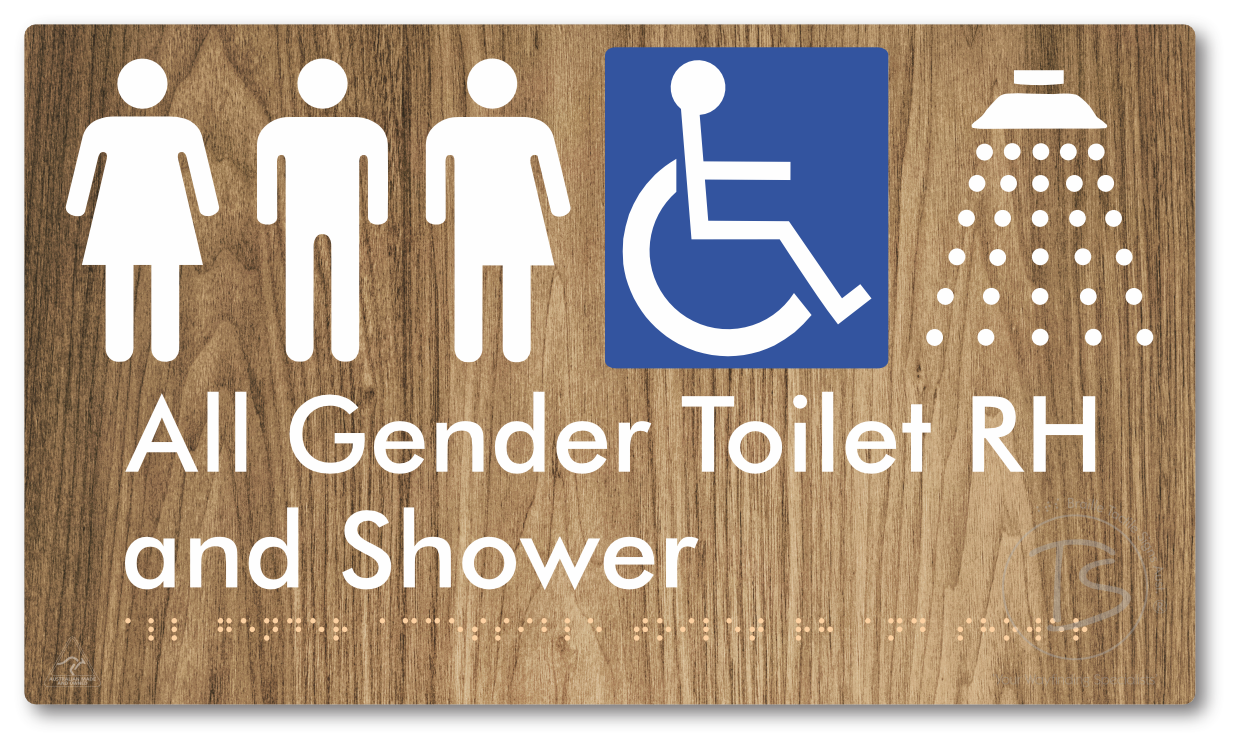 All Gender Accessible Toilet LH or RH & Shower