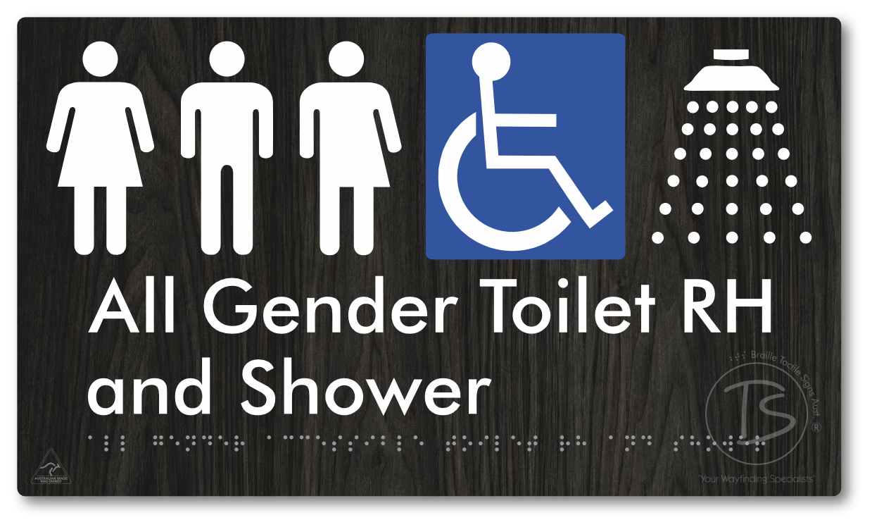 All Gender Accessible Toilet LH or RH & Shower