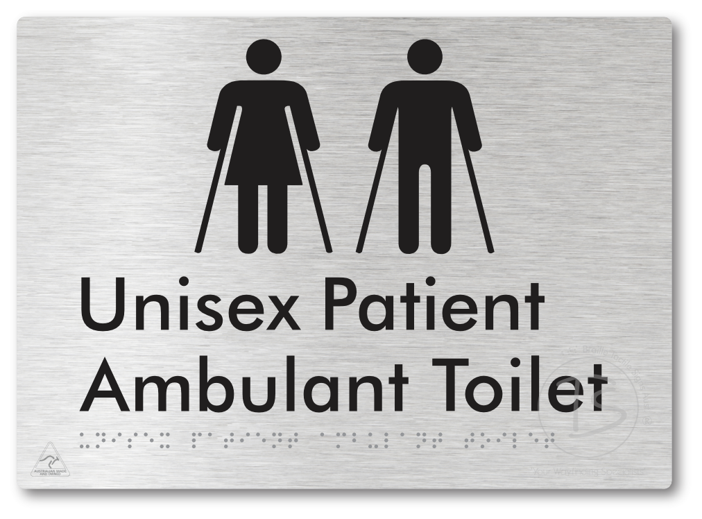Unisex Patient Ambulant Toilet