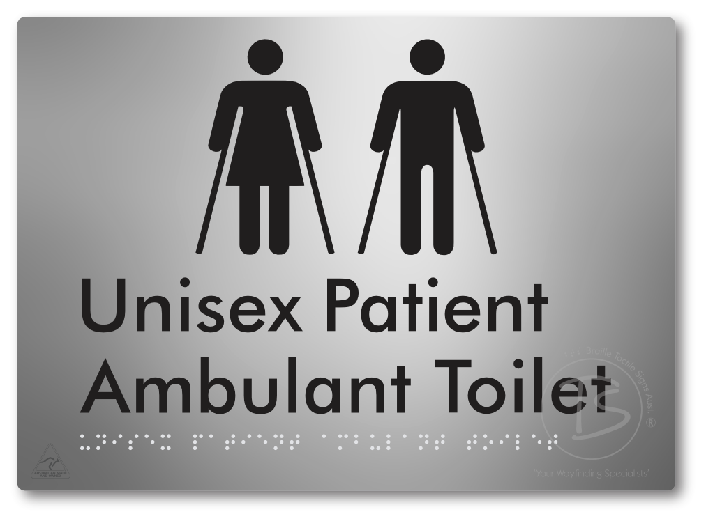 Unisex Patient Ambulant Toilet