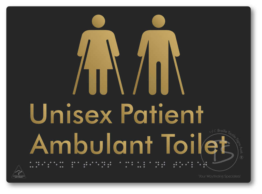 Unisex Patient Ambulant Toilet