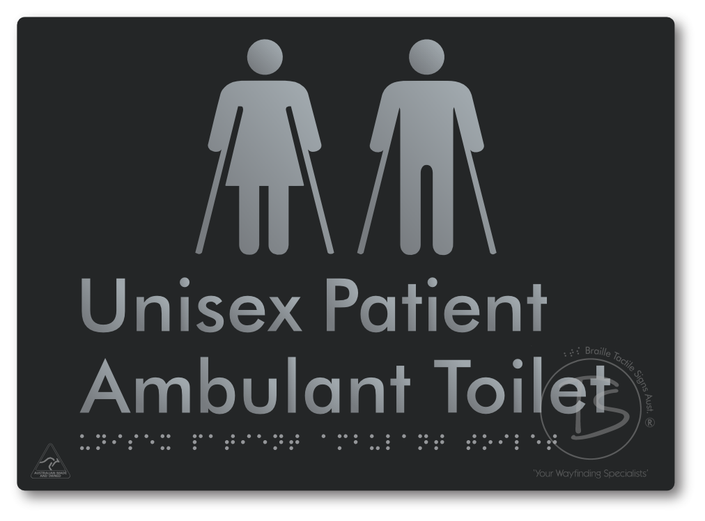 Unisex Patient Ambulant Toilet