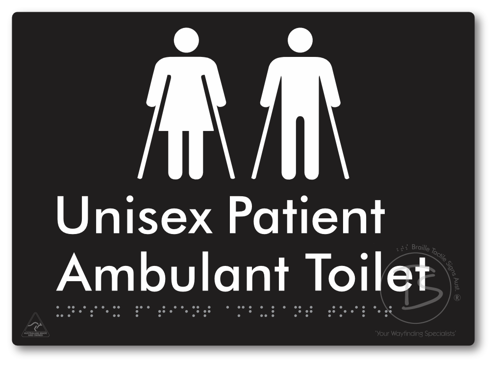 Unisex Patient Ambulant Toilet
