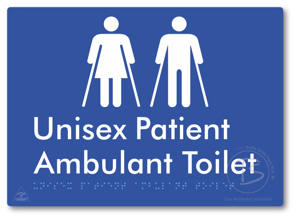 Unisex Patient Ambulant Toilet