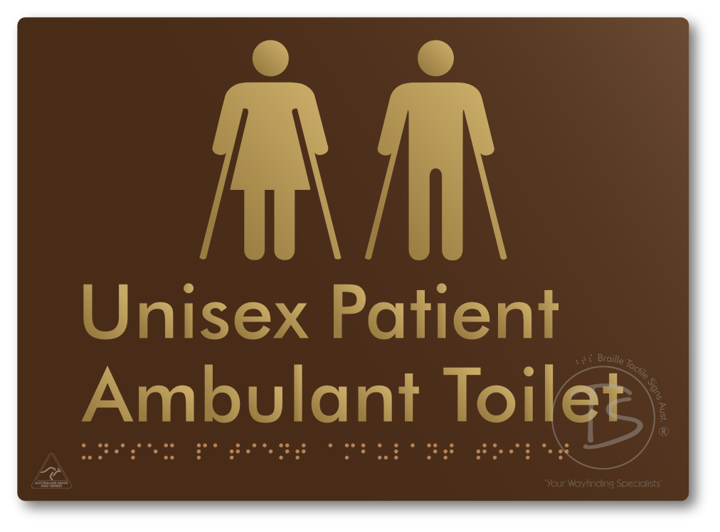 Unisex Patient Ambulant Toilet