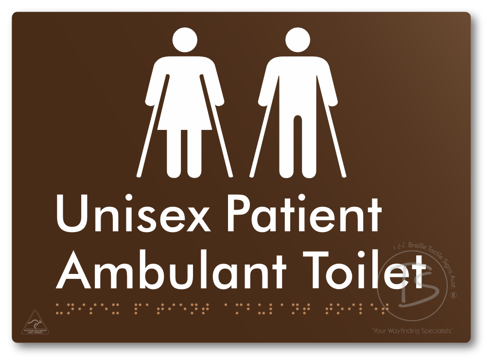Unisex Patient Ambulant Toilet