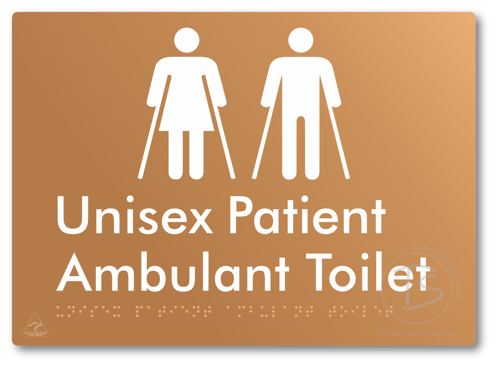 Unisex Patient Ambulant Toilet