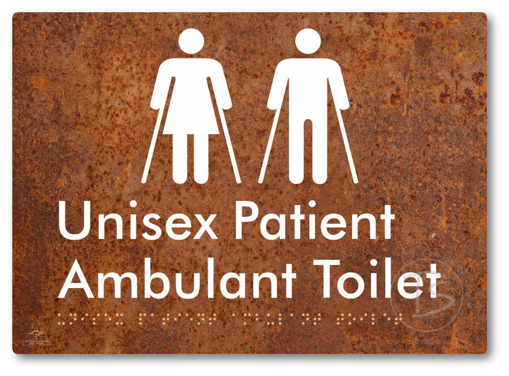 Unisex Patient Ambulant Toilet
