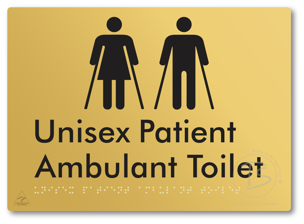 Unisex Patient Ambulant Toilet