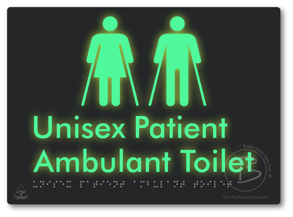 Unisex Patient Ambulant Toilet