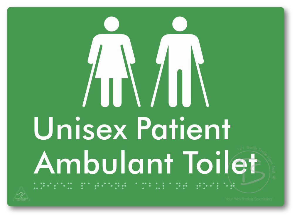 Unisex Patient Ambulant Toilet