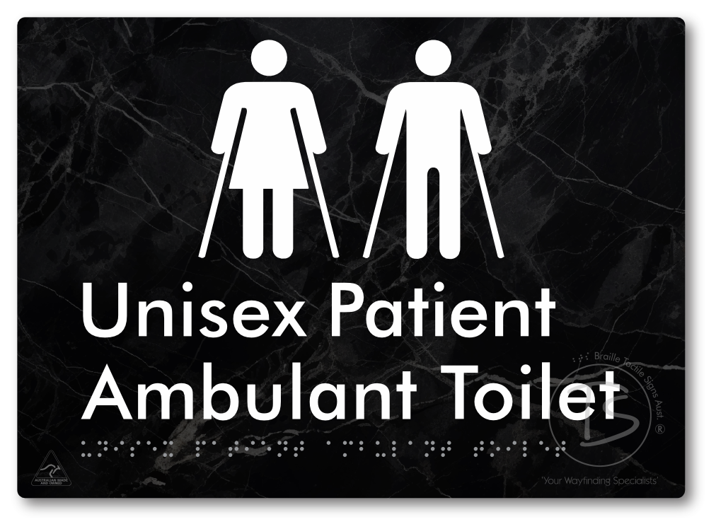 Unisex Patient Ambulant Toilet