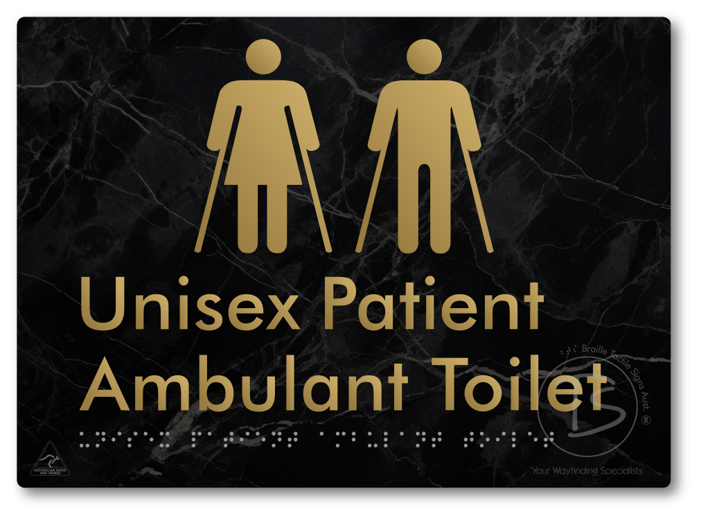 Unisex Patient Ambulant Toilet