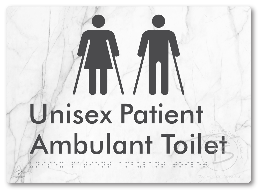 Unisex Patient Ambulant Toilet
