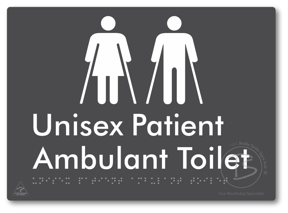 Unisex Patient Ambulant Toilet
