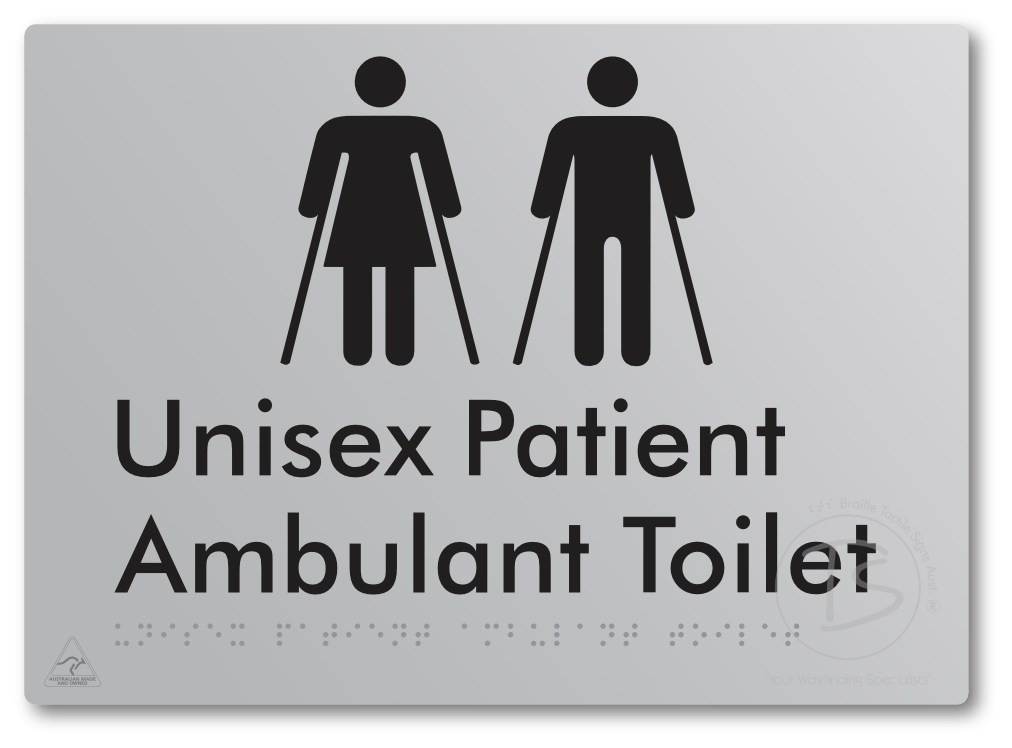 Unisex Patient Ambulant Toilet