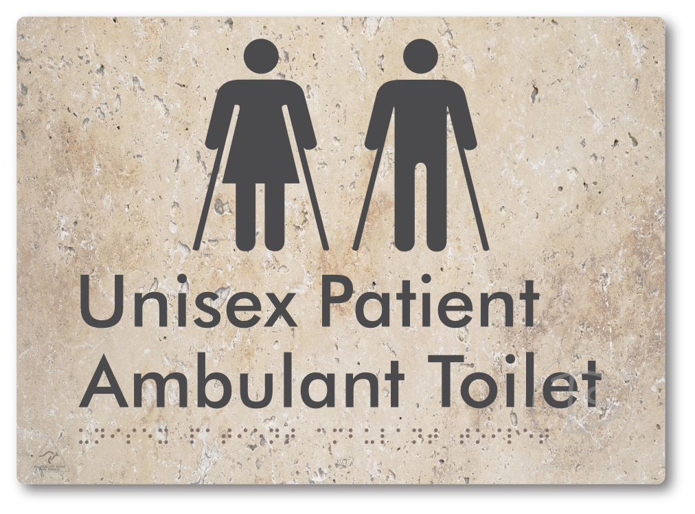 Unisex Patient Ambulant Toilet
